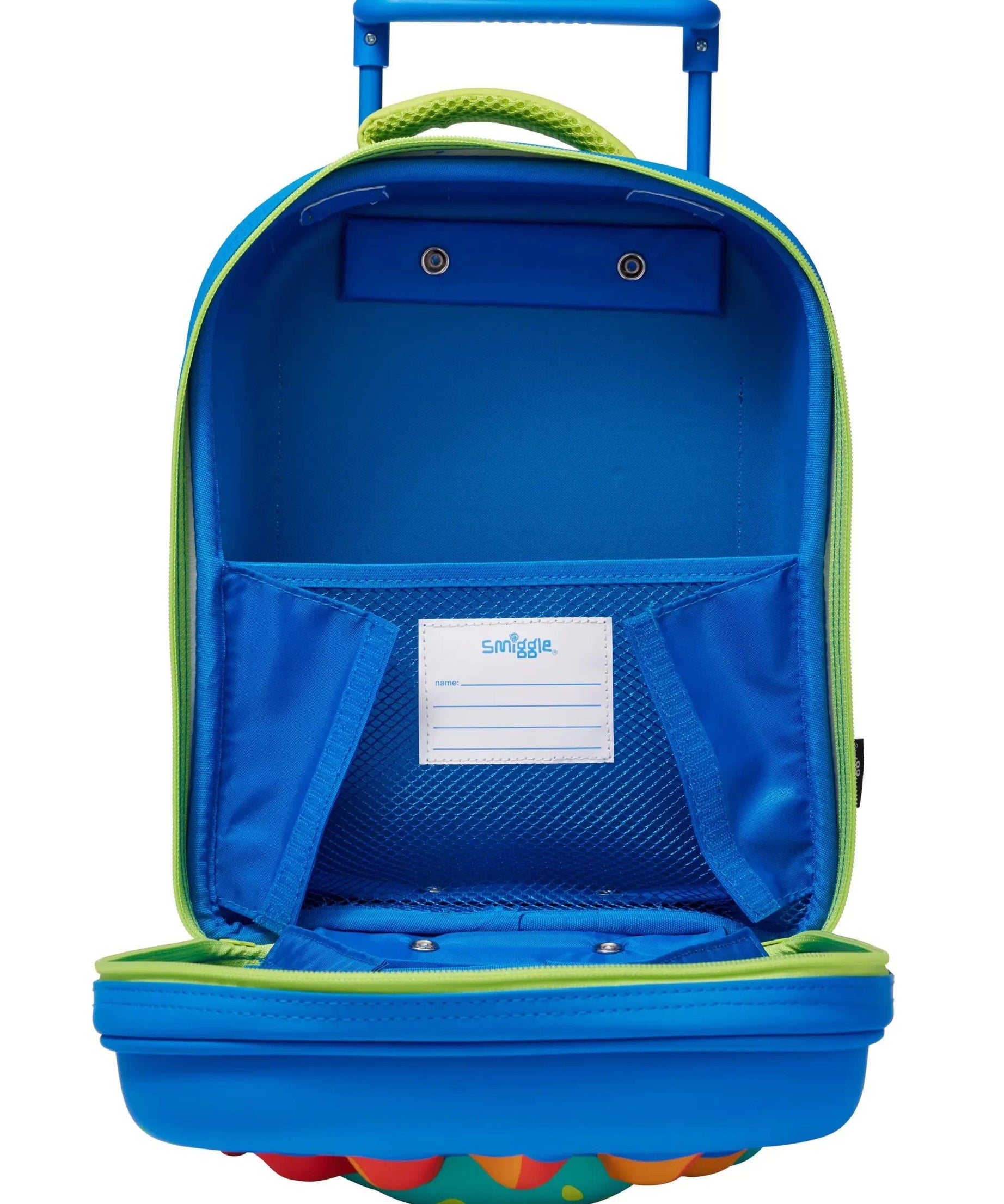 Smiggle - حقيبة مدرسية وسفر صغيرة جدًا من نوع Glide Teeny Tiny Dino Hardtop