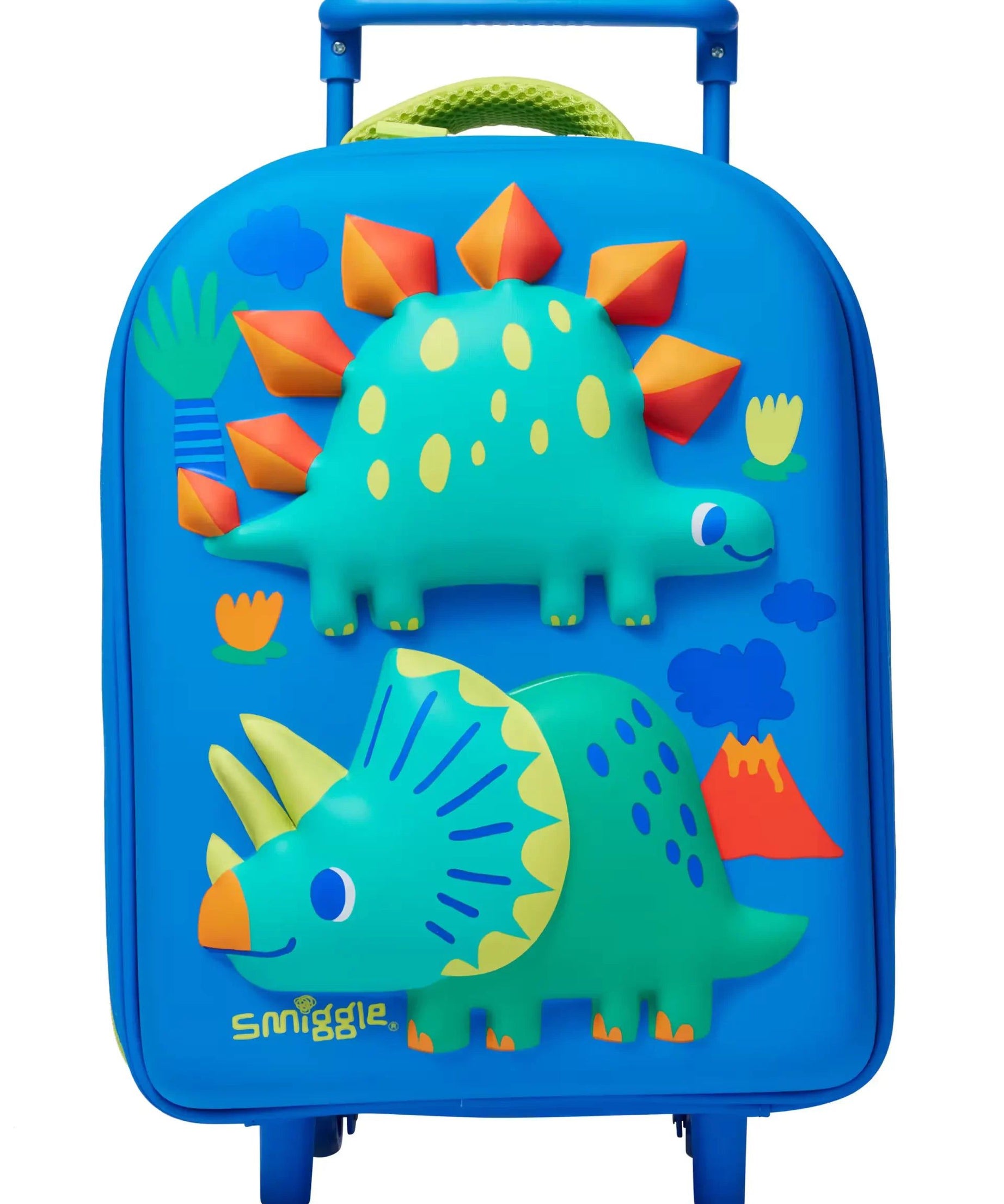 Smiggle - حقيبة مدرسية وسفر صغيرة جدًا من نوع Glide Teeny Tiny Dino Hardtop