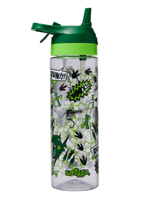 Smiggle - زجاجة ماء قابلة للطي مع رشاش 700 ML خالية من BPA