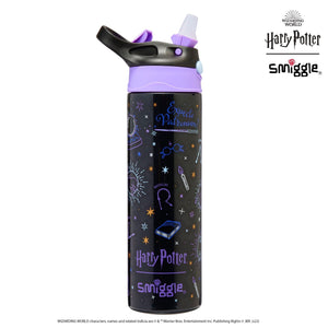Smiggle - Harry Potter Otomaik Pipetli 520ML Çelik Matara