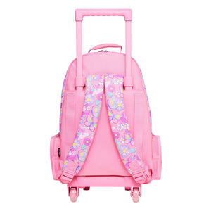 Smiggle - Hey There Işıklı Tekerlekli Çekçekli Okul ve Seyahat Çantası