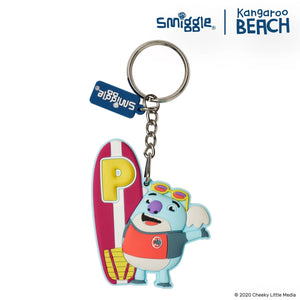 Smiggle - Kanguru Plajı P Harfi Kokulu Anahtarlık