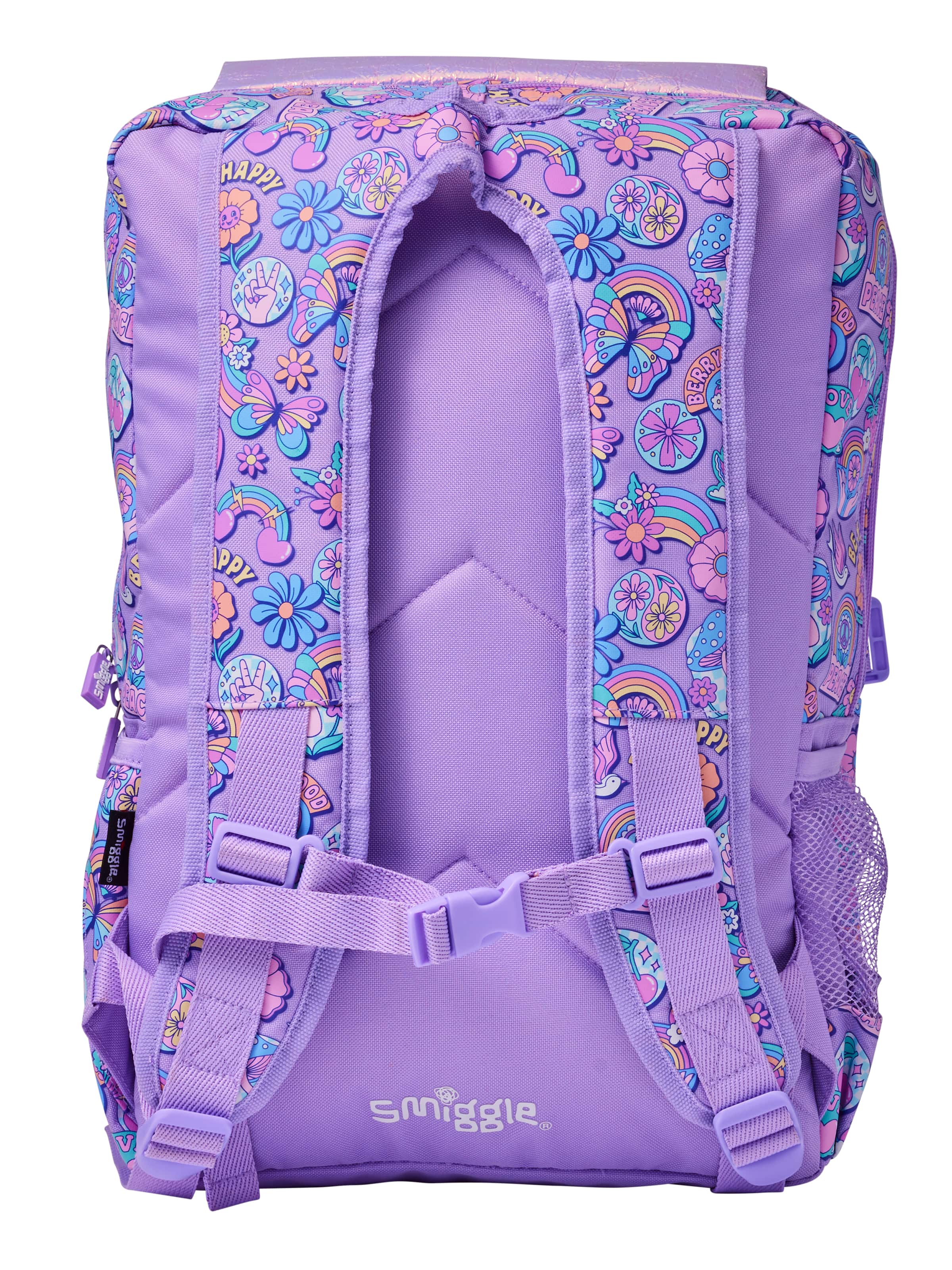 Smiggle - حقيبة ظهر مدرسية كبيرة الحجم بلا حدود