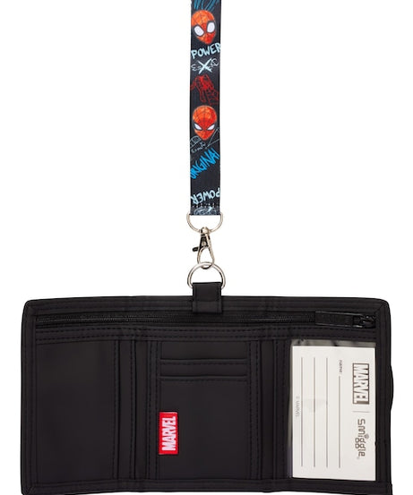 Smiggle - محفظة أطفال مارفل سبايدرمان بحمالة