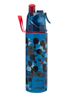 Smiggle - Mickey Mouse Su Püskürtmeli 500ML Çelik Matara