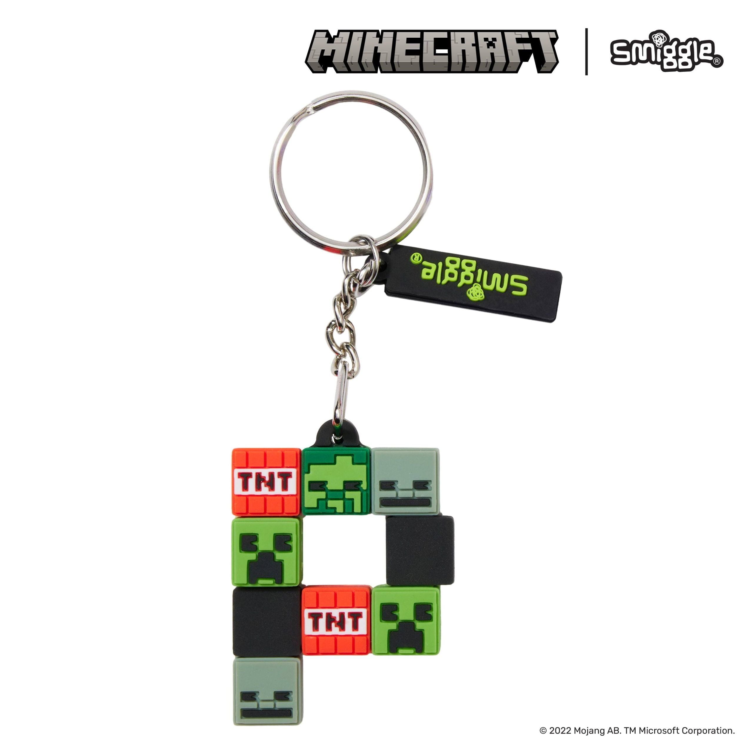 Smiggle - Minecraft P Harfi Anahtarlık