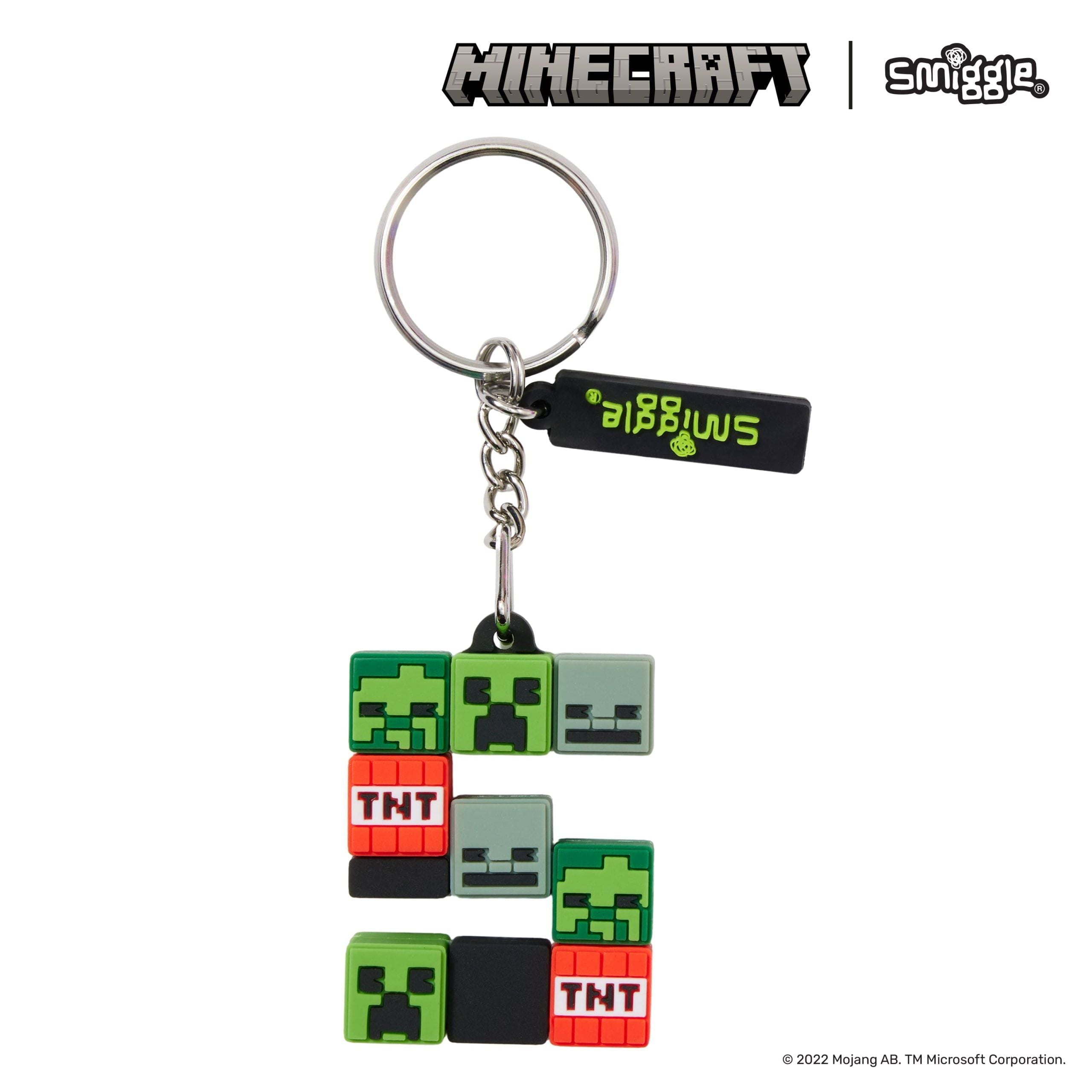 Smiggle - Minecraft S Harfi Anahtarlık