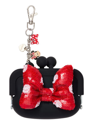 Smiggle - Minnie Mouse Mini Kalem ve Not Defterli Anahtarlık