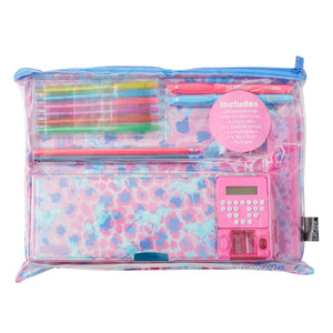 Smiggle - Mirage Hesap Makineli Otomatik Kalem Kutusu ve Kırtasiye Seti