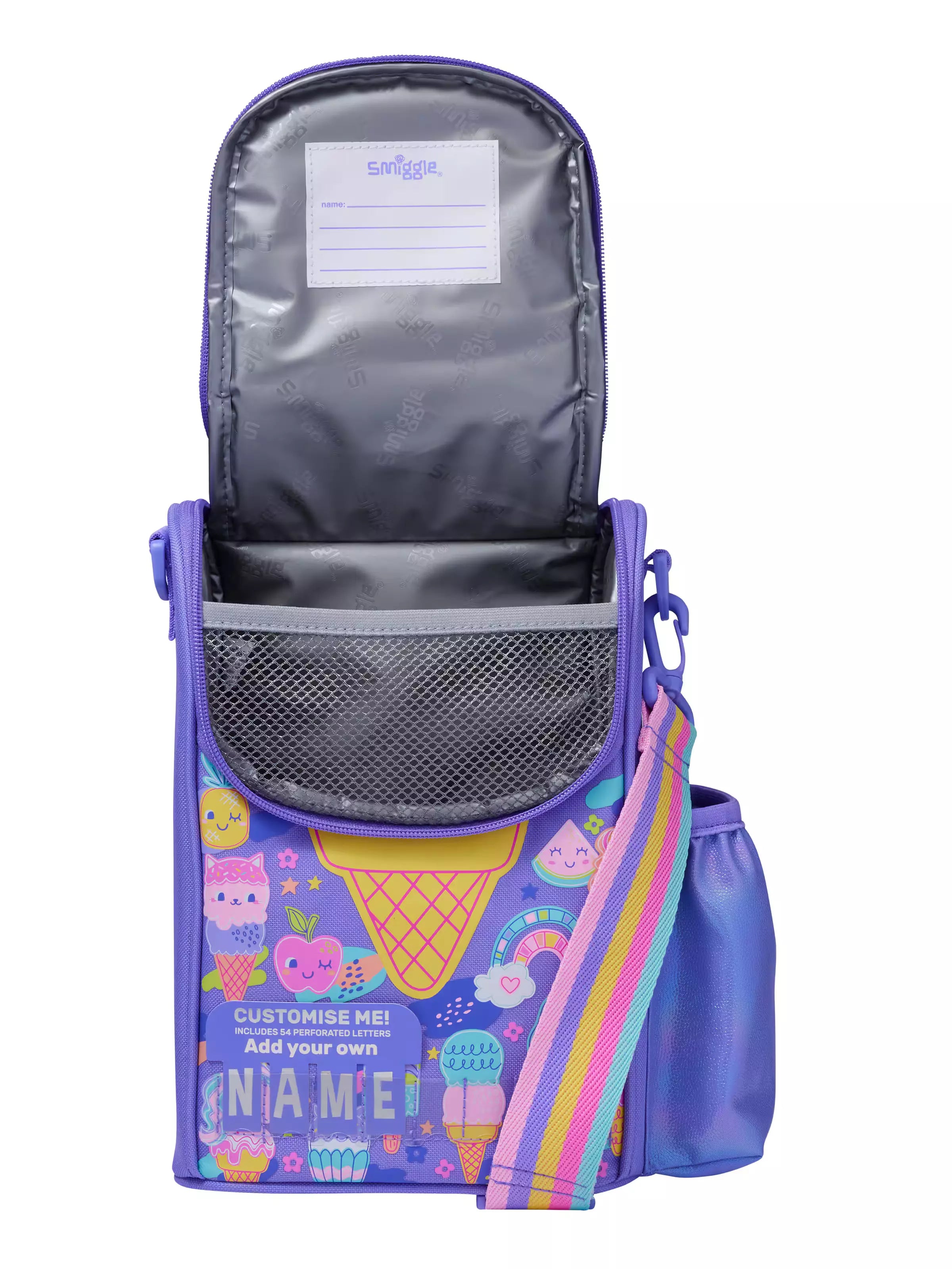 Smiggle - حقيبة طعام ورحلات لرياض الأطفال باسم Happy Tales