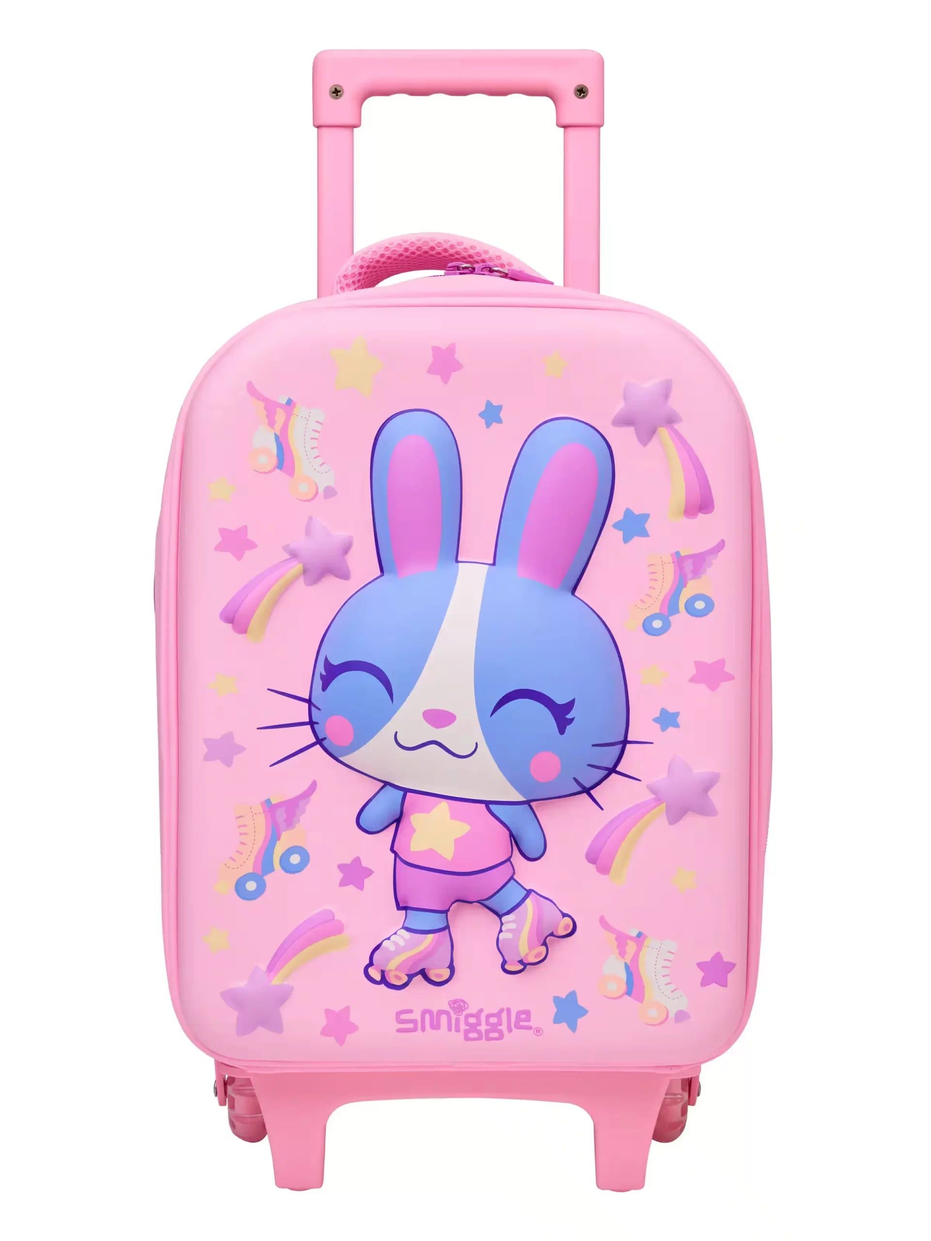 Smiggle - Movin' Junior Çekçekli Okul ve Seyahat Çantası