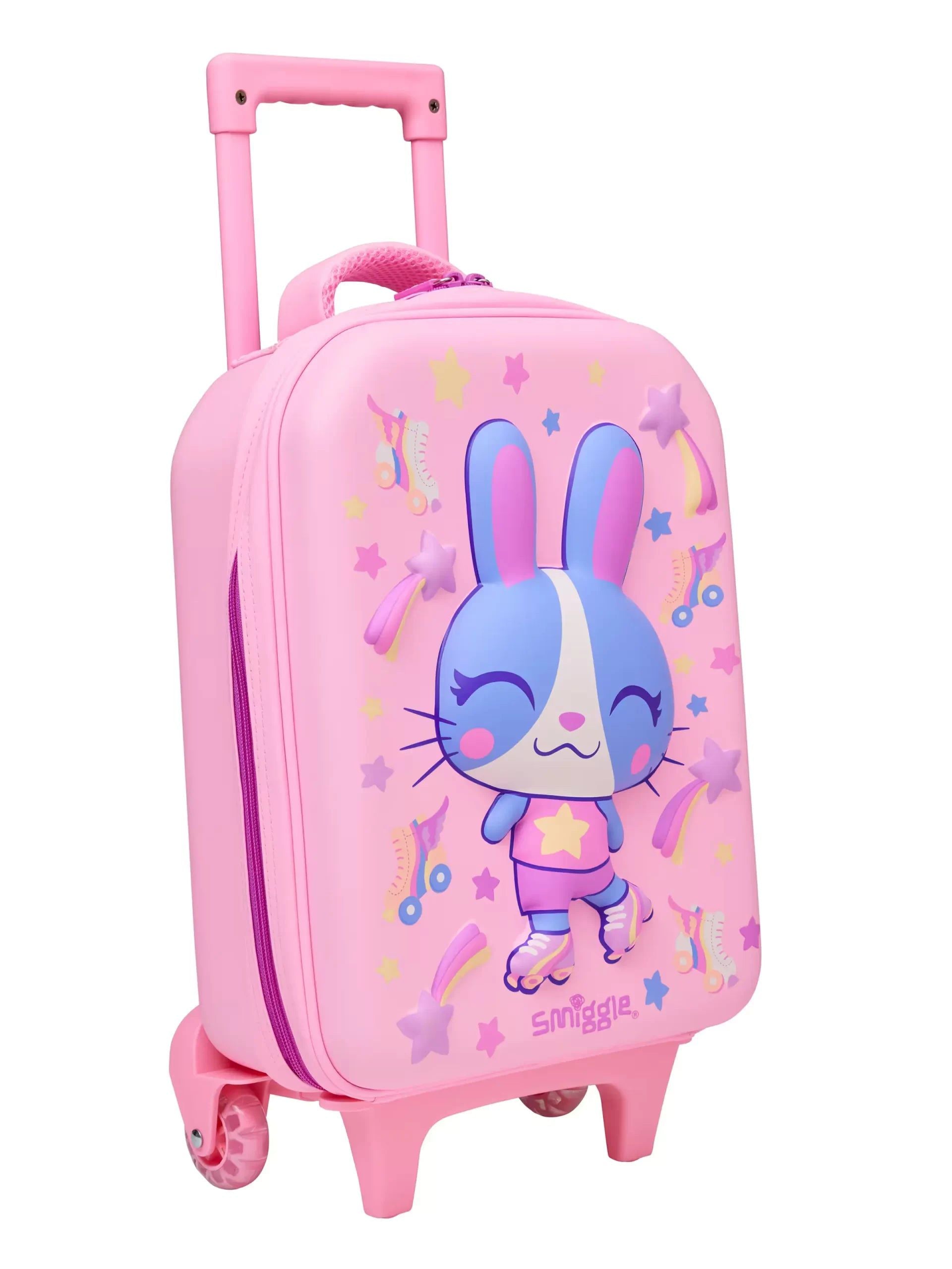 Smiggle - Movin' Junior Çekçekli Okul ve Seyahat Çantası