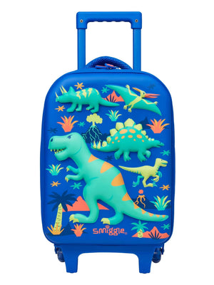 Smiggle - Movin Tekerlekli Çekçekli Anaokulu Okul ve Seyahat Çantası