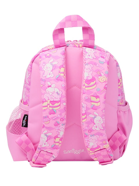 Smiggle - حقيبة ظهر مدرسية للحضانة مع لعبة قابلة للإزالة Out & About