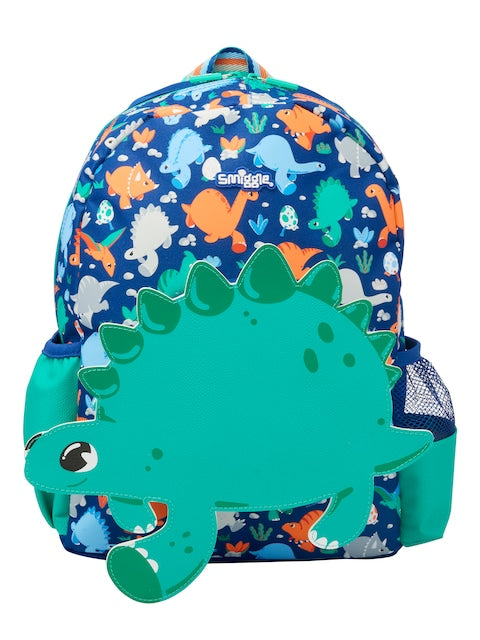 Smiggle - حقيبة ظهر مدرسية للحضانة مع لعبة قابلة للإزالة Out & About