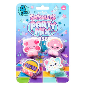 Smiggle - Party Mix Silgi Paketi X4