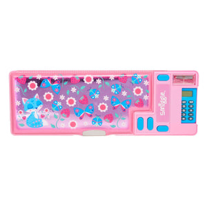 Smiggle - Peppy Serisi Hesap Makineli Otomatik Kalem Kutusu