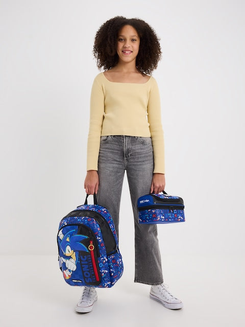Smiggle - حقيبة ظهر مدرسية كلاسيكية سونيك