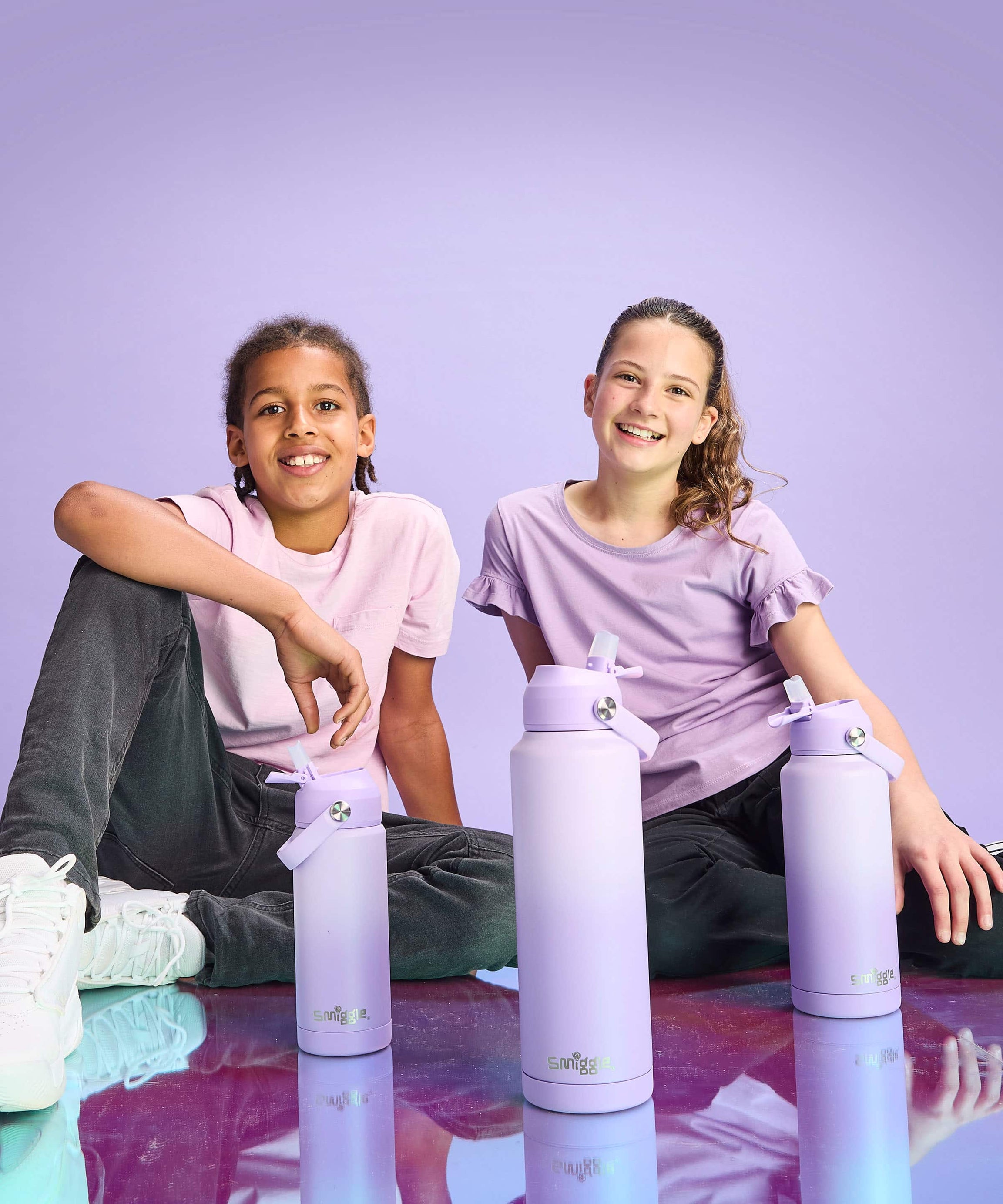 Smiggle - زجاجة معزولة Squiggle بسعة 1.2L من الفولاذ المقاوم للصدأ