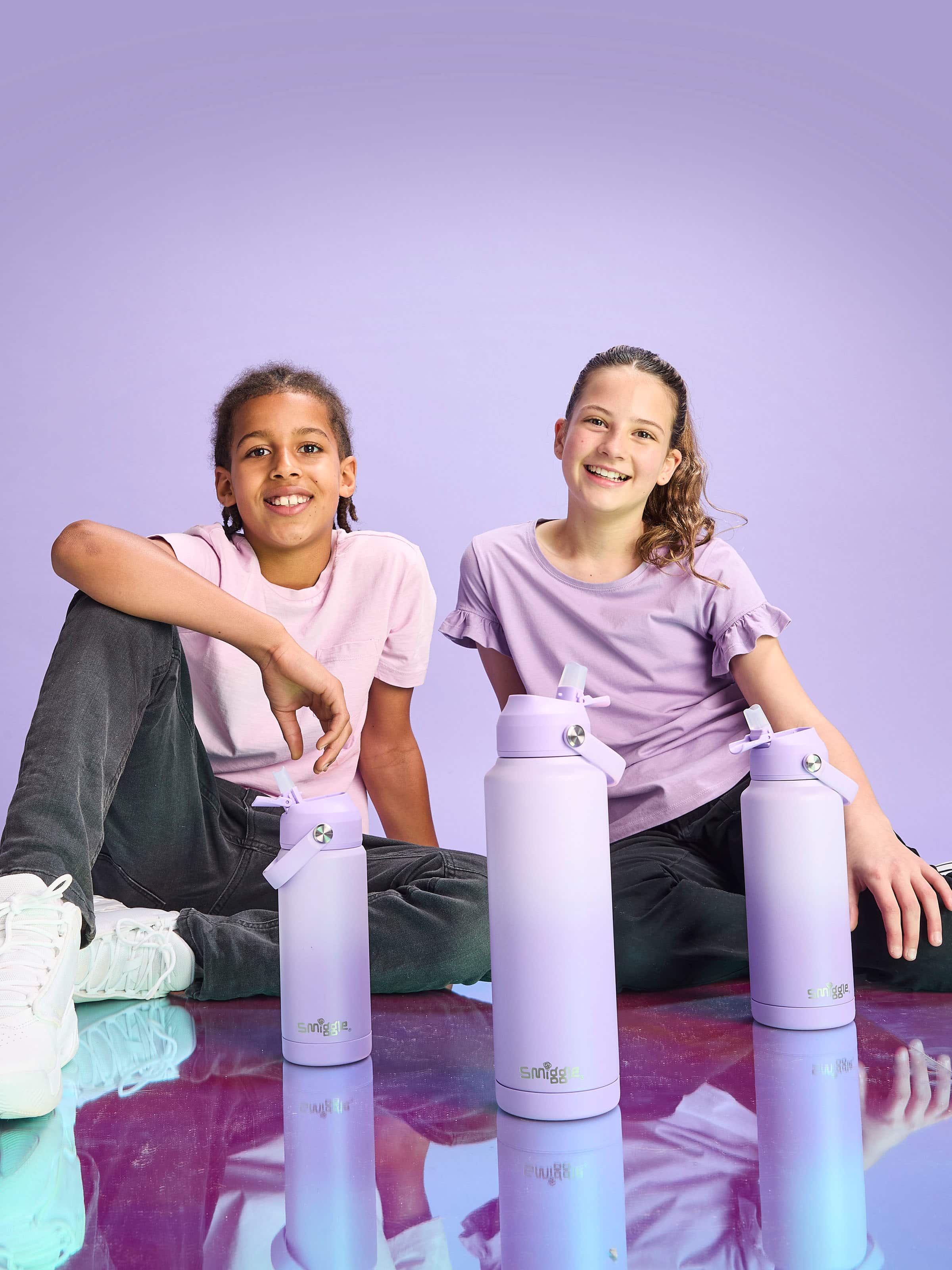 Smiggle - زجاجة معزولة Squiggle بسعة 1.2L من الفولاذ المقاوم للصدأ