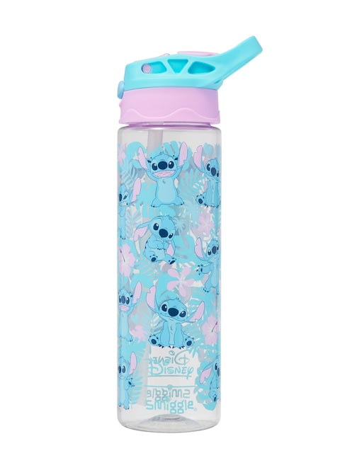 Smiggle - زجاجة ماء أوتوماتيكية بسعة 650ML مع مصاصة خالية من BPA