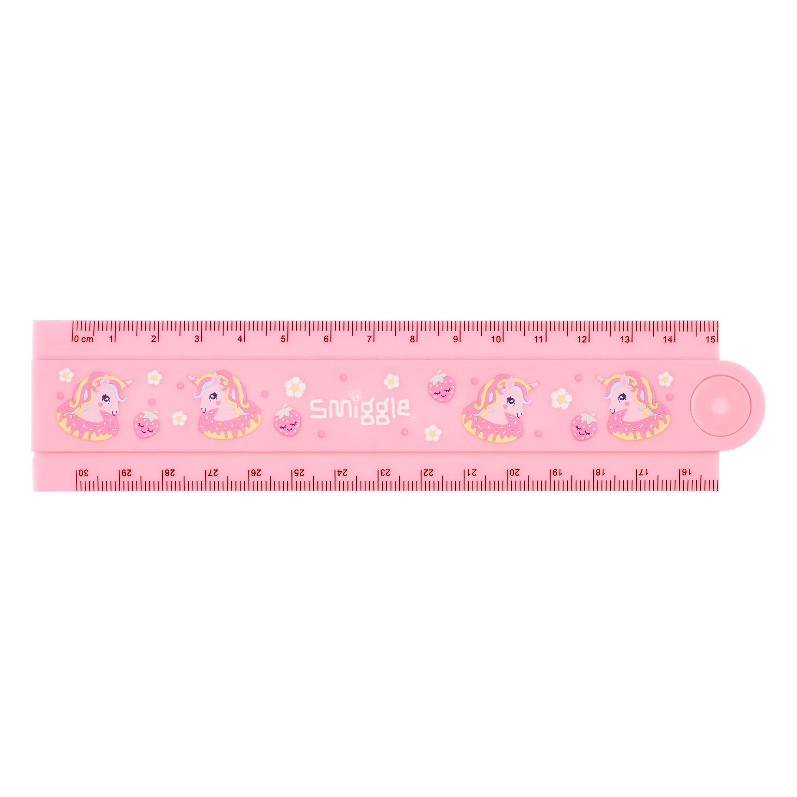 Smiggle - Unicorn Katlama ve Şekil Verme Cetveli