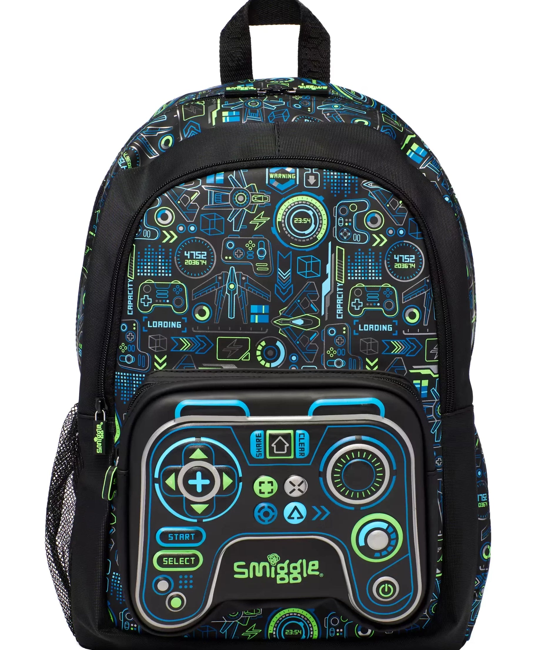 Smiggle - حقيبة ظهر مدرسية كلاسيكية افتراضية