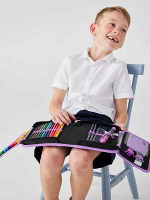 Smiggle - Wild Side Unicorn Kalem Kutusu ve Kırtasiye Seti