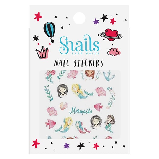 Snails - Tırnak Sticker Seti - Mermaids