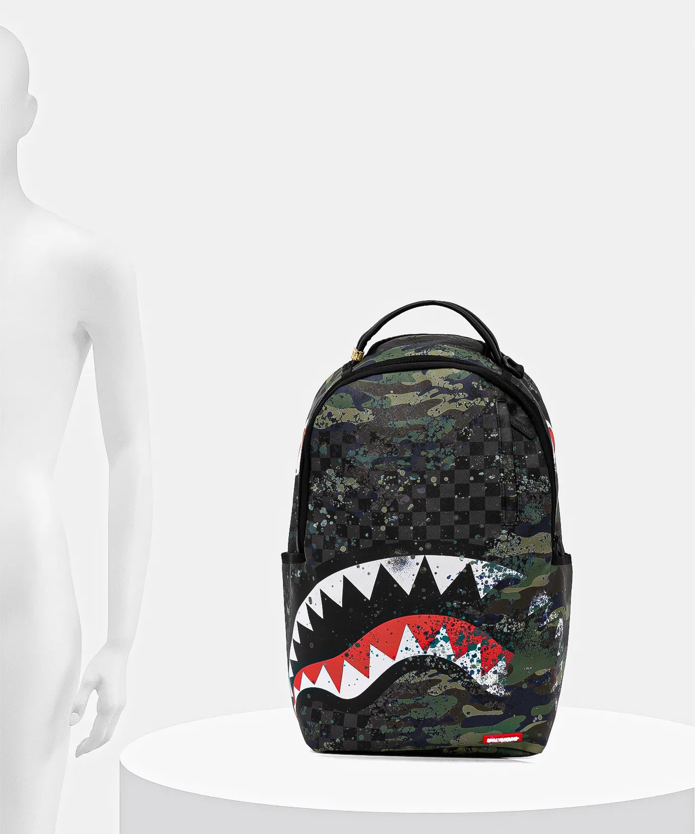 Sprayground - حقيبة ظهر Camo Splash Dlxsv