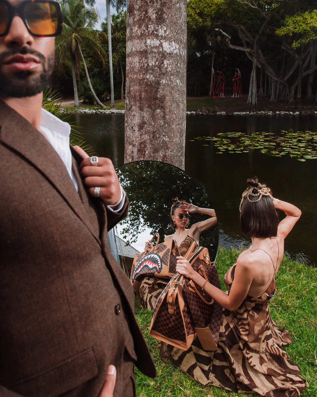 Sprayground - حقيبة دفل هينيڤيل بيراميد