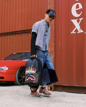 Sprayground - حقيبة ظهر Money Bag Double Take DLXV