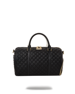 Sprayground - حقيبة يد وكتف مبطنة بتصميم القرش مع مقصورة داخلية خاصة