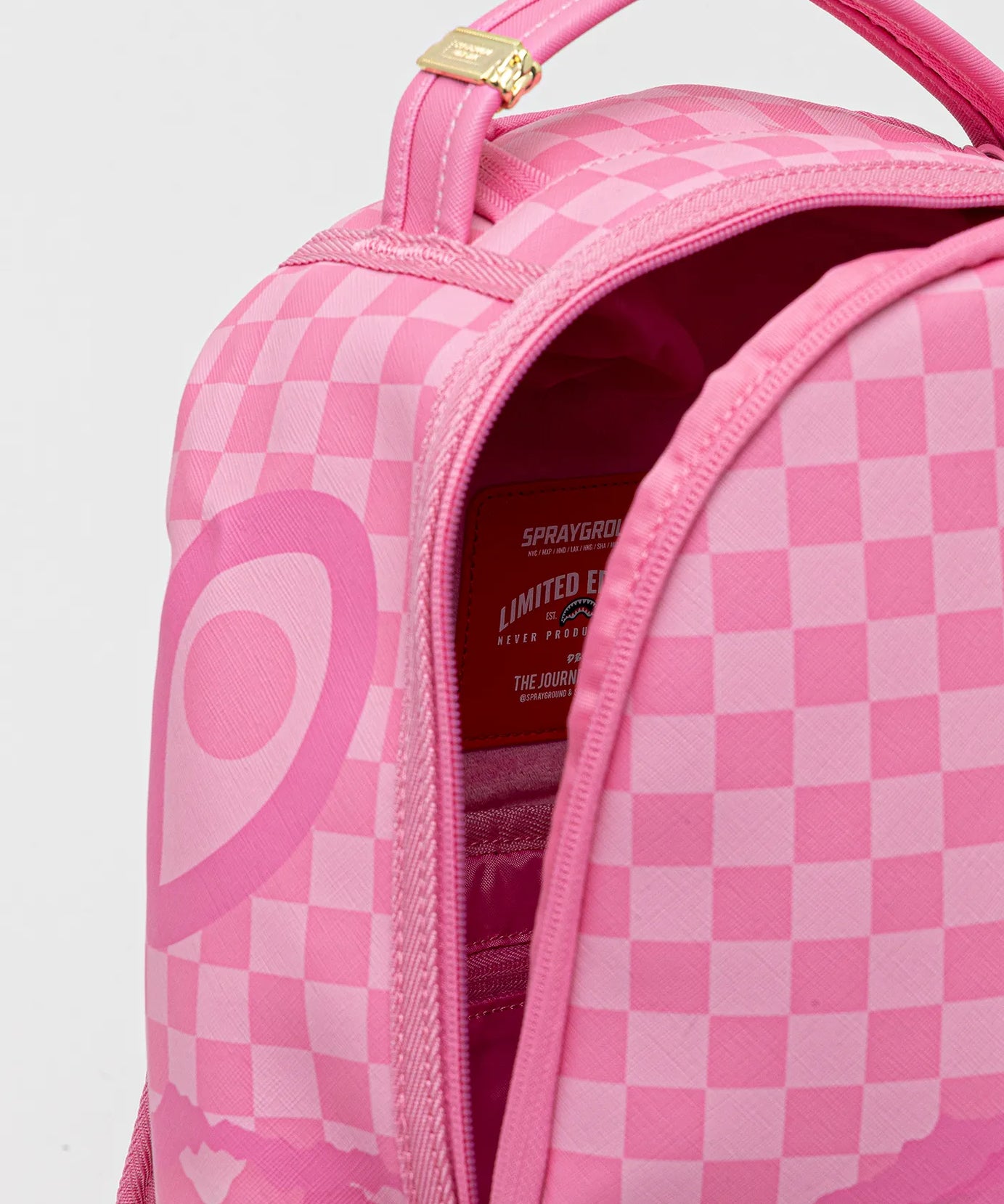 Sprayground - حقيبة ظهر وردية 3Am Riptide Dlxsv