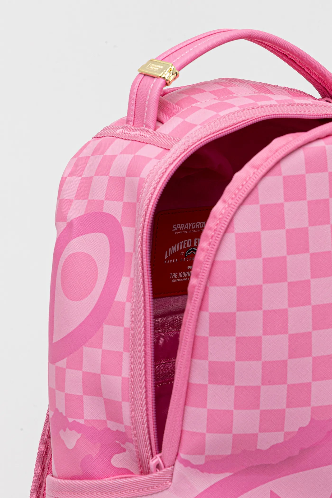 Sprayground - حقيبة ظهر وردية 3Am Riptide Dlxsv