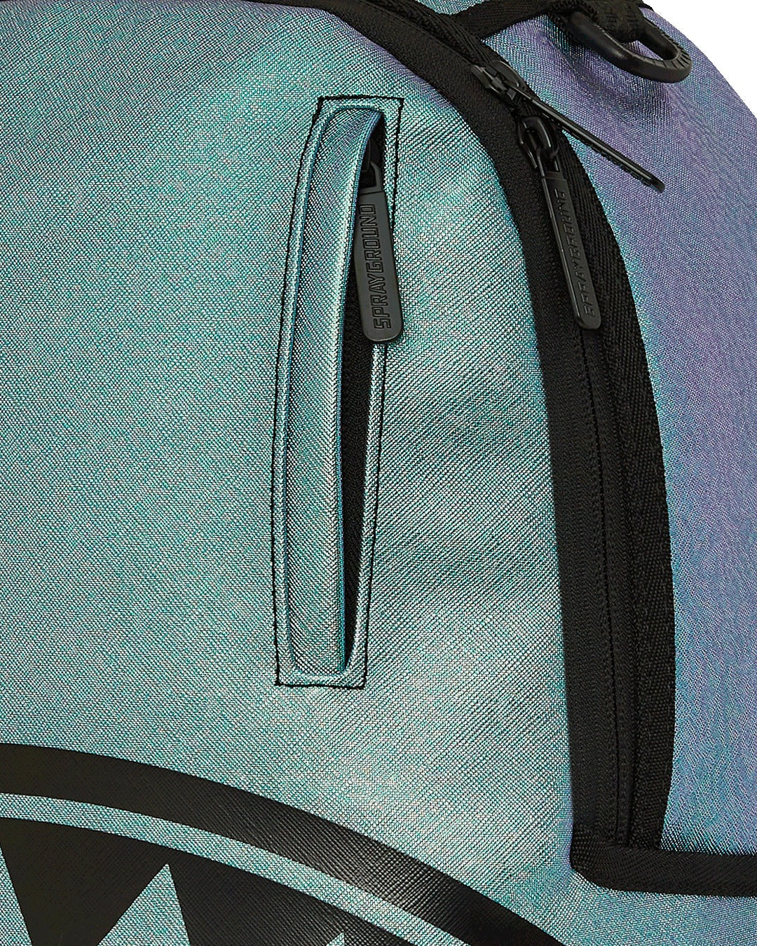 Sprayground - حقيبة ظهر Shark Central Oil Siıck Dlxs