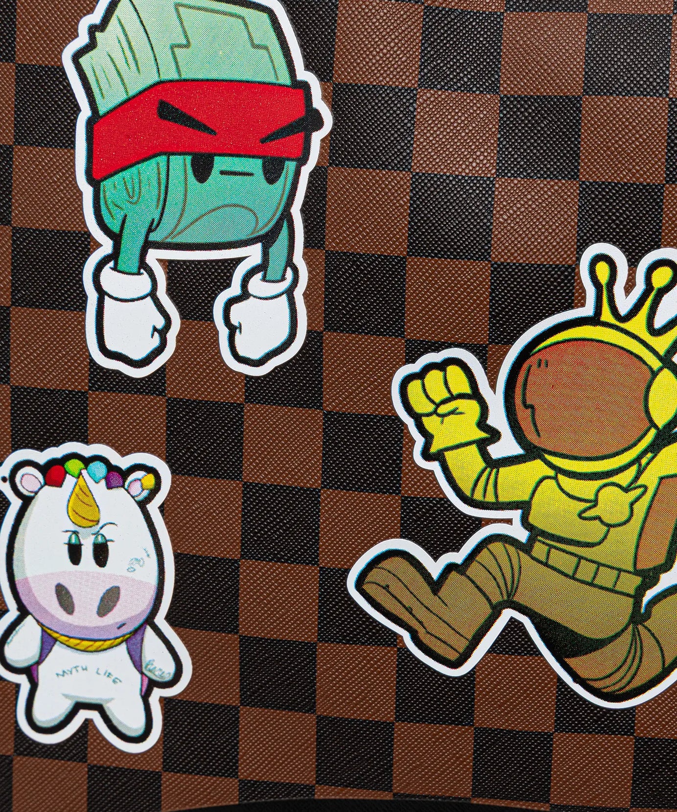 Sprayground - حملة ملصقات القرش حقيبة ظهر Dlsxv