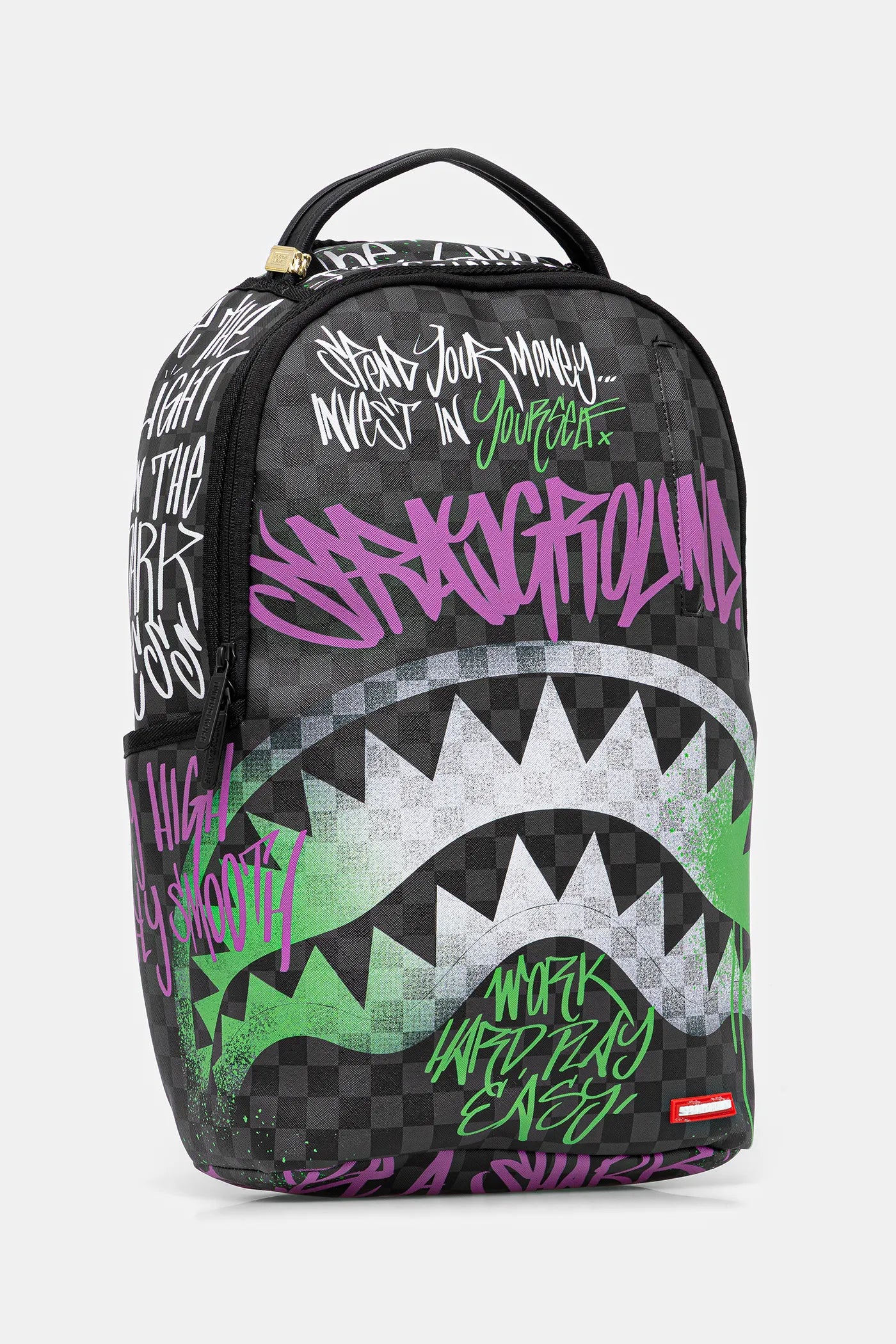 Sprayground - حقيبة ظهر Spray Poetry النسخة الجديدة Dlxv