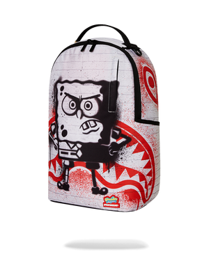 Sprayground - SüngerBob Şablon Duvar DLXR Sırt Çantası