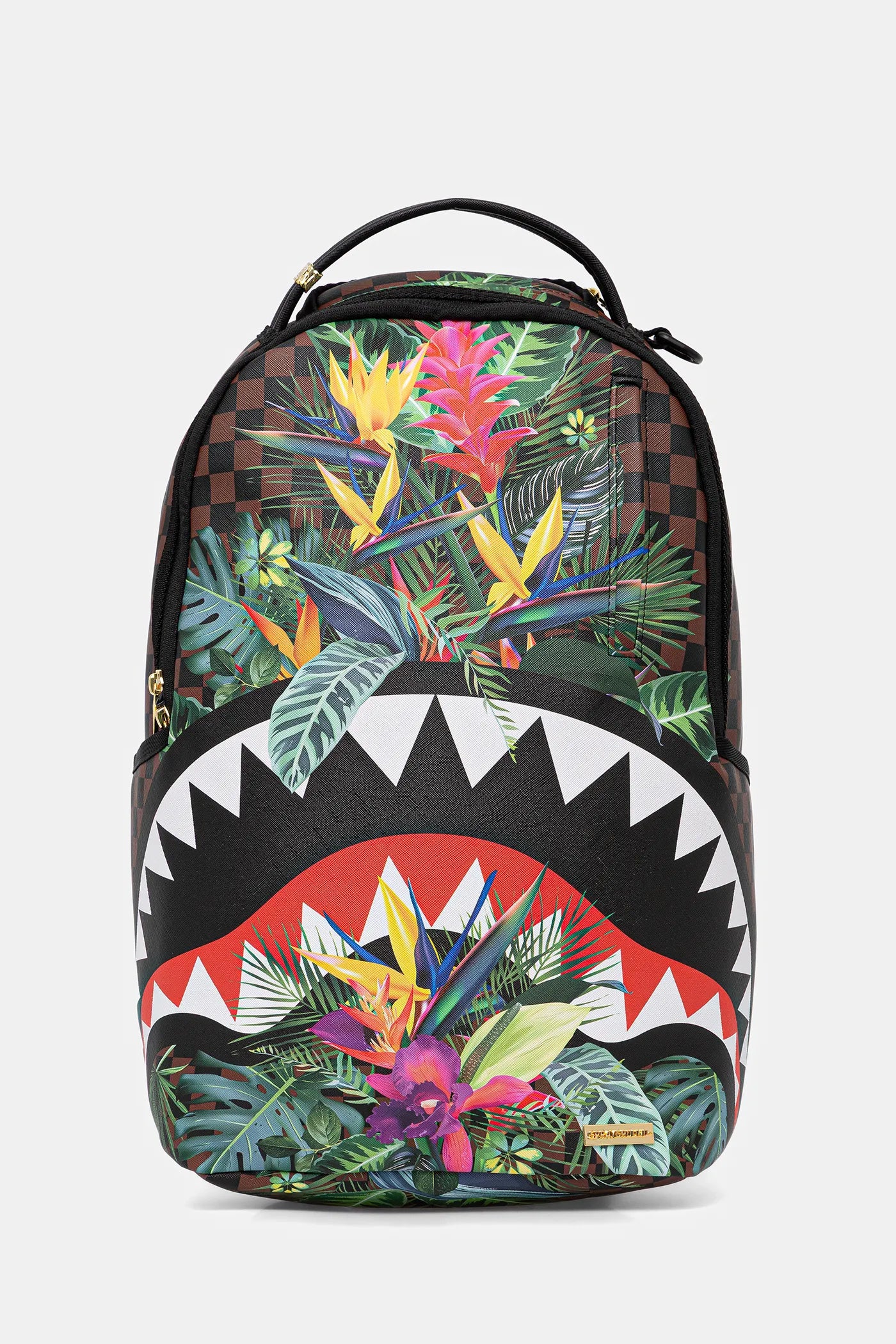 Sprayground - حقيبة ظهر ديلوكس مربعة استوائية