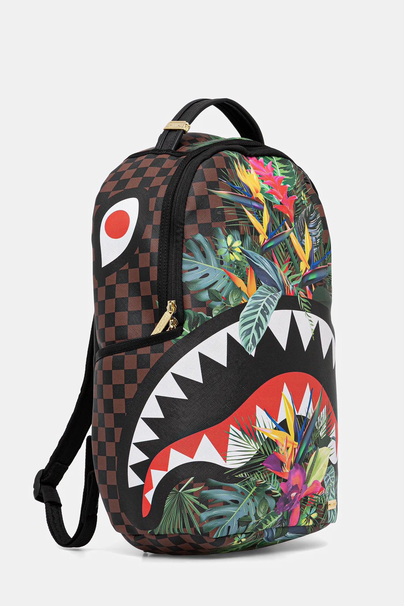 Sprayground - حقيبة ظهر ديلوكس مربعة استوائية