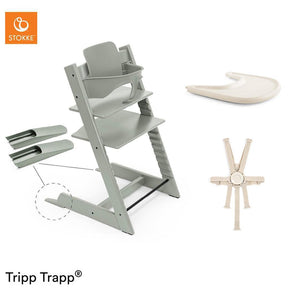 Stokke Tripp Trapp Accessories Bundle-Highchairs-Glacier Green- | Natural Baby Shower