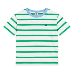 Petit Bateau - Çizgili Tişört | Yeşil