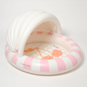 Sunnylife - Cotton Candy Güneşlikli Çocuk Havuzu