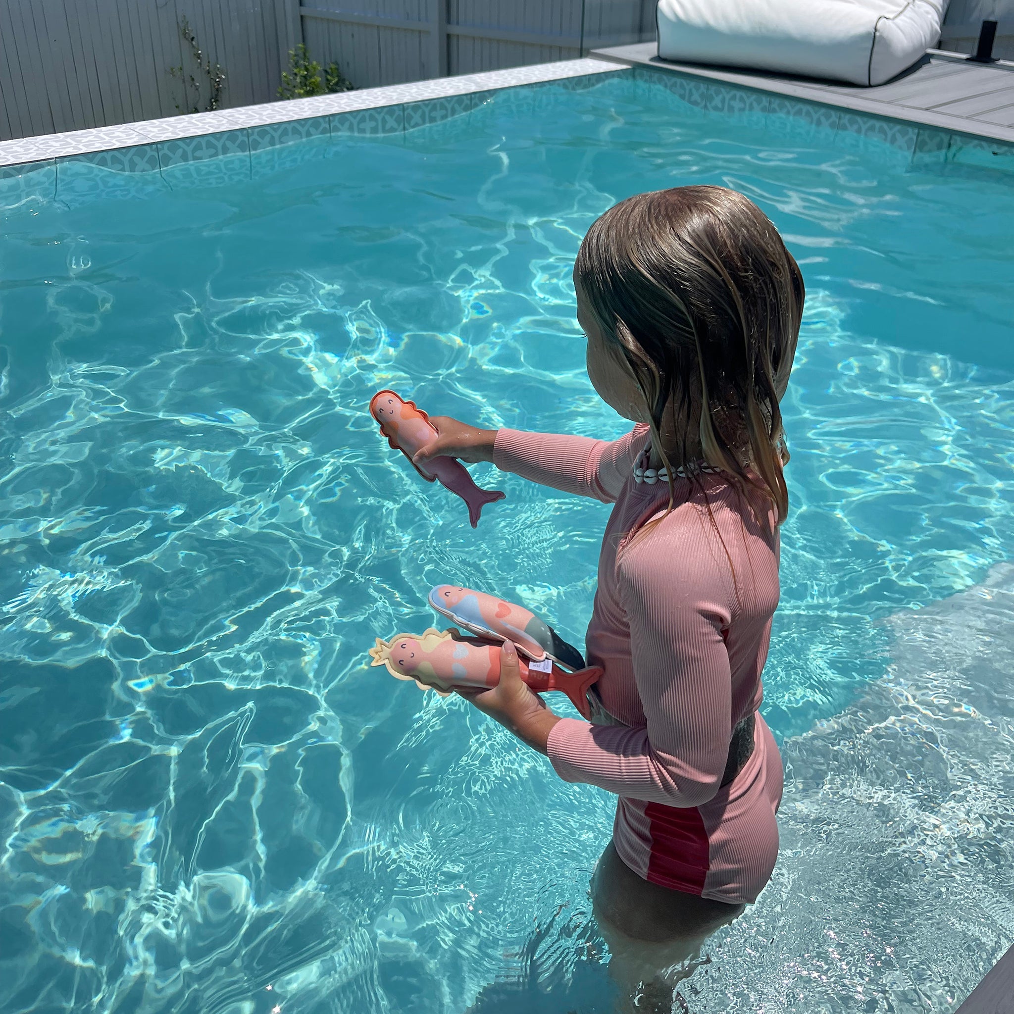 Sunnylife - ألعاب الغوص في البحر والمسبح ميلودي حورية البحر