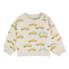 Emile et Ida - Sweat Taxi Organik Pamuk | Ekru