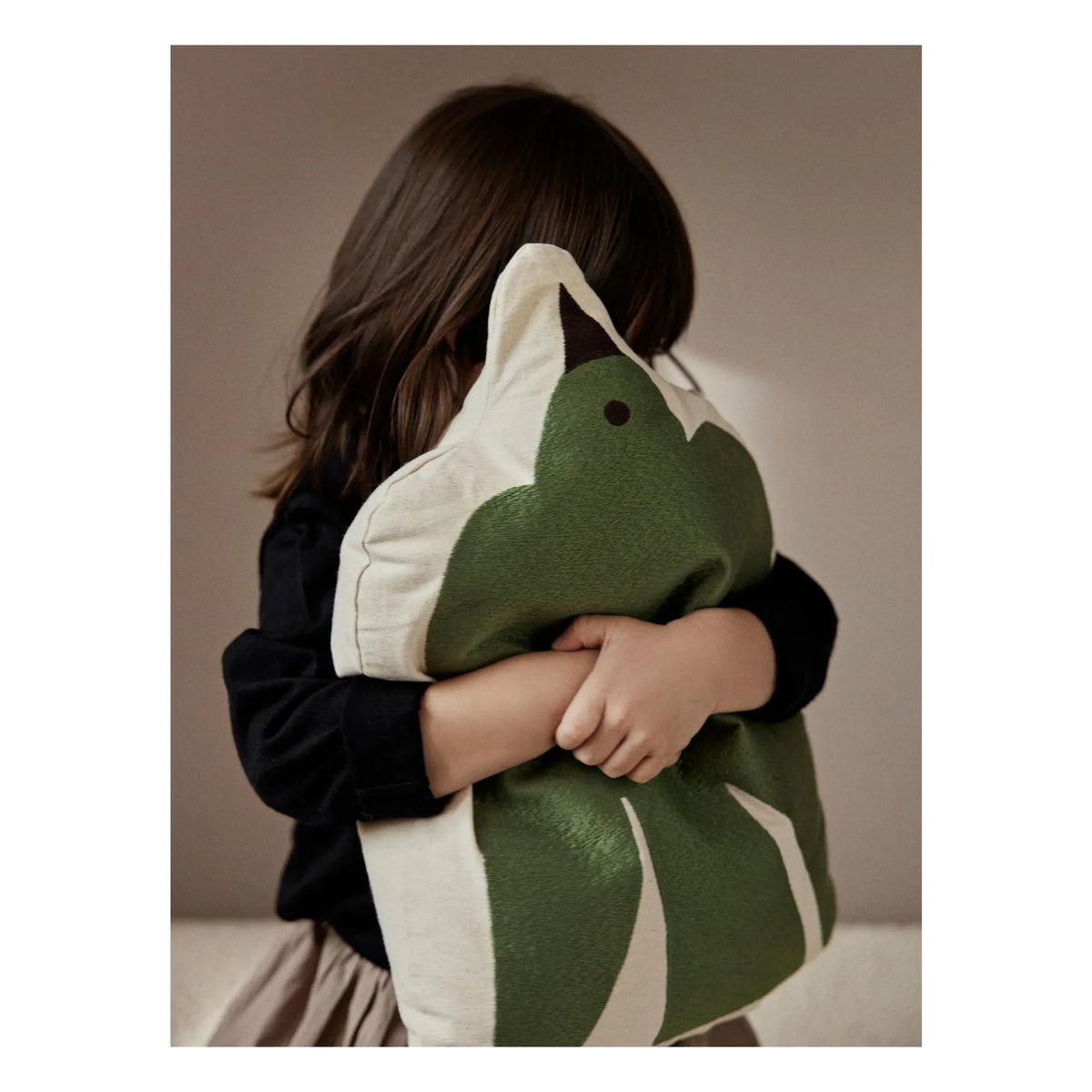 Ferm Living Kids - Swif Bird yastık | Yeşil