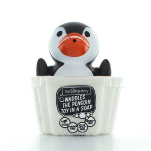 The Soap Story - Penguen Oyuncaklı Kokulu Çocuk Sabunu