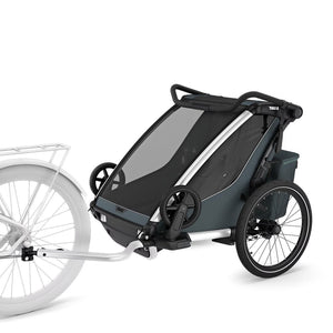 Thule Chariot Cross2 Double - Dark Slate-Strollers-Dark Slate-Double | Natural Baby Shower