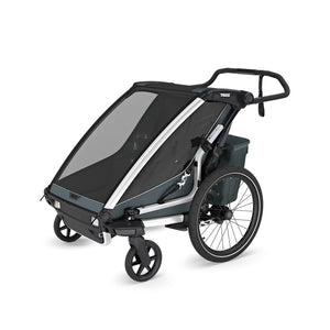 Thule Chariot Cross2 Double - Dark Slate-Strollers-Dark Slate-Double | Natural Baby Shower